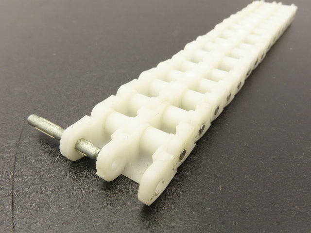 Morse N400 Delrin Plastic Coupling Sprocket Chain 16-Link 1-1/4" W 8.25" Long