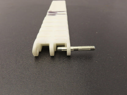 Morse N400 Delrin Plastic Coupling Sprocket Chain 16-Link 1-1/4" W 8.25" Long