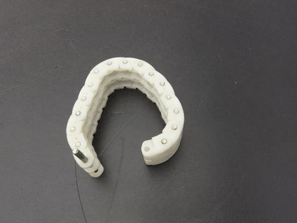 Morse N400 Delrin Plastic Coupling Sprocket Chain 16-Link 1-1/4" W 8.25" Long