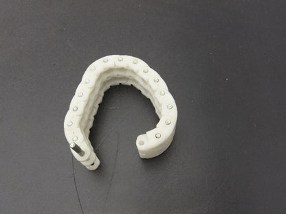 Morse N400 Delrin Plastic Coupling Sprocket Chain 16-Link 1-1/4" W 8.25" Long