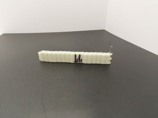 Morse N400 Delrin Plastic Coupling Sprocket Chain 16-Link 1-1/4" W 8.25" Long