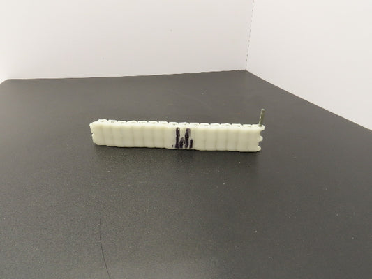 Morse N400 Delrin Plastic Coupling Sprocket Chain 16-Link 1-1/4" W 8.25" Long