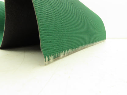 Green Grip-Top Conveyor Belt 520mm x 1140mm Spliced V-Belt Guide