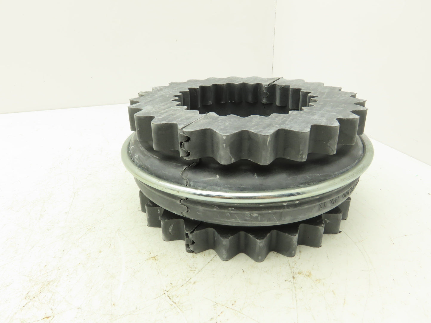 TB Wood's 11E Sure-Flex Flexible Shaft Coupling Split Sleeve EPDM Retaining Ring