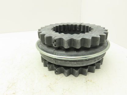 TB Wood's 11E Sure-Flex Flexible Shaft Coupling Split Sleeve EPDM Retaining Ring