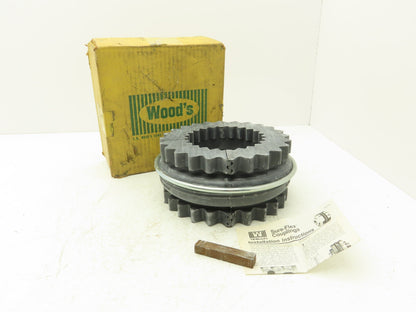 TB Wood's 11E Sure-Flex Flexible Shaft Coupling Split Sleeve EPDM Retaining Ring