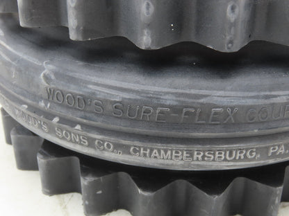 TB Wood's 11E Sure-Flex Flexible Shaft Coupling Split Sleeve EPDM Retaining Ring