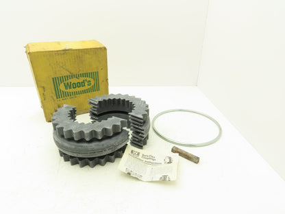 TB Wood's 11E Sure-Flex Flexible Shaft Coupling Split Sleeve EPDM Retaining Ring