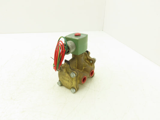 Asco Redhat 8316G054 Solenoid Valve 3-Way 10-150 PSI 3/8 NPT NC 120V