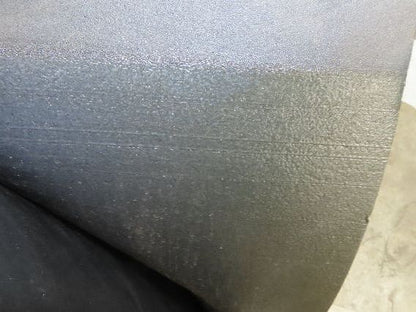 29"W x 130'L Conveyor Belt Foam Backed Soft Top Rubber Cover Black