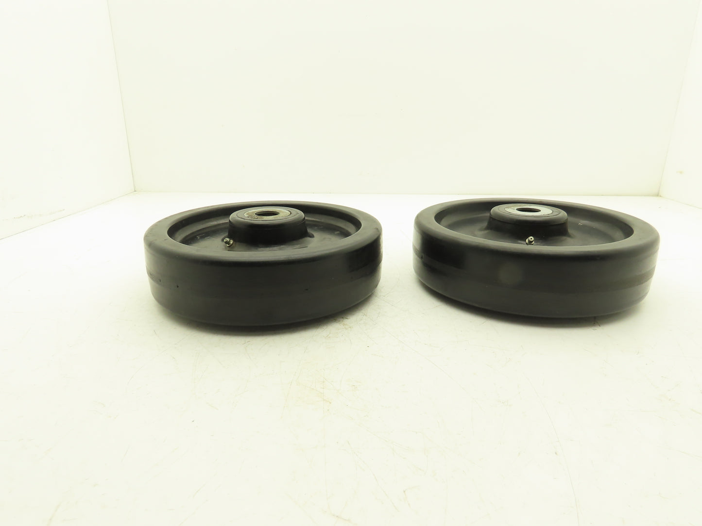 Phenolic Greaseable Caster Wheel 2.5"W x 9.75"D x 1" Bore Lot of 2