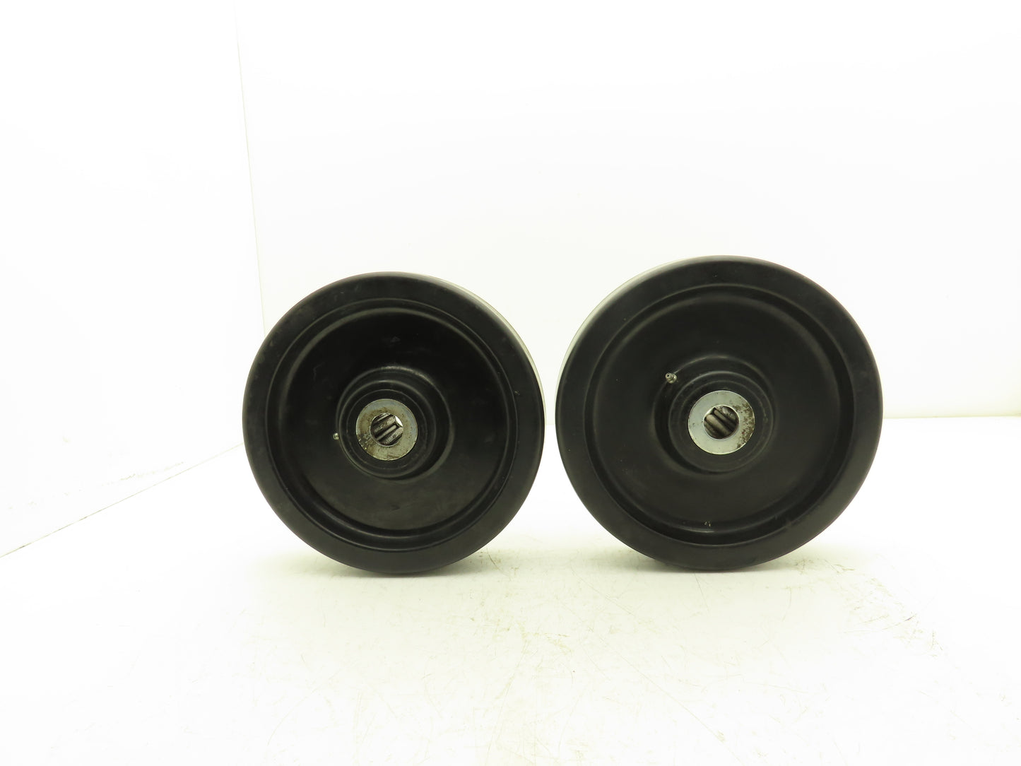 Phenolic Greaseable Caster Wheel 2.5"W x 9.75"D x 1" Bore Lot of 2