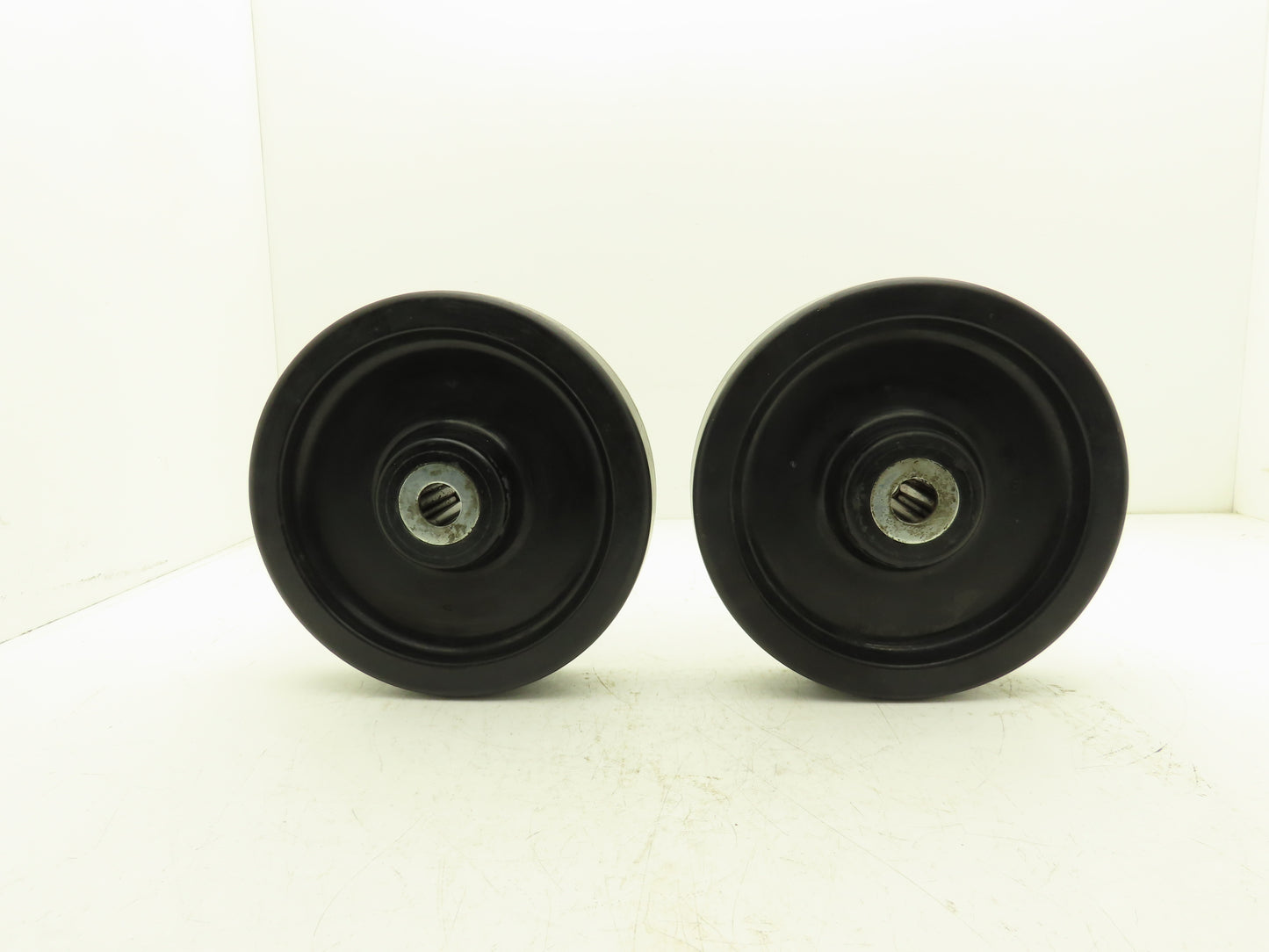 Phenolic Greaseable Caster Wheel 2.5"W x 9.75"D x 1" Bore Lot of 2