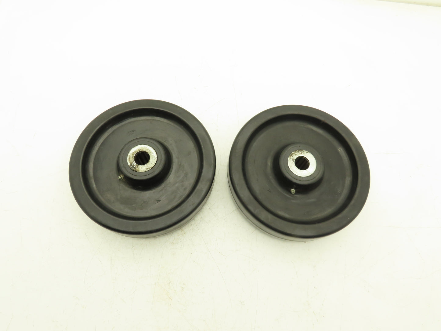 Phenolic Greaseable Caster Wheel 2.5"W x 9.75"D x 1" Bore Lot of 2