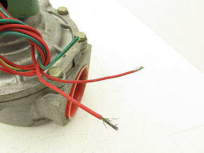 Asco Redhat 8215A040 Solenoid Valve 2 Way 5 PSI 3" NPT NC 120V Gas