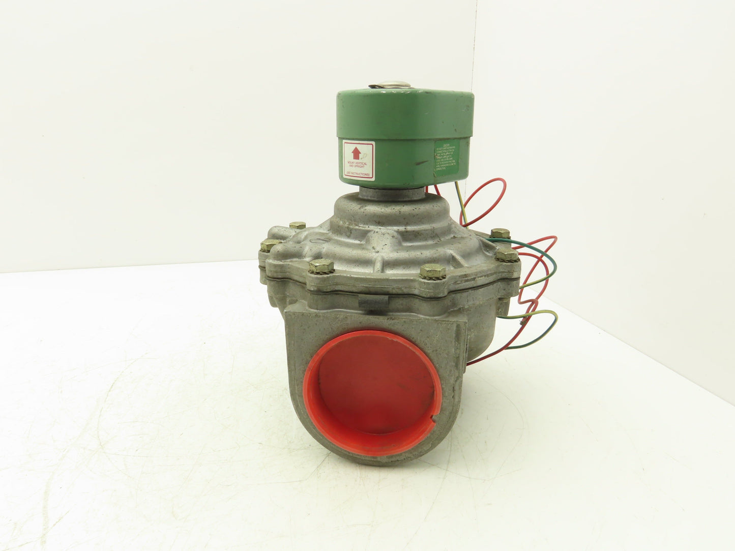 Asco Redhat 8215A040 Solenoid Valve 2 Way 5 PSI 3" NPT NC 120V Gas