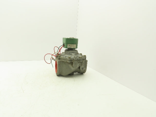 Asco Redhat 8215A040 Solenoid Valve 2 Way 5 PSI 3" NPT NC 120V Gas