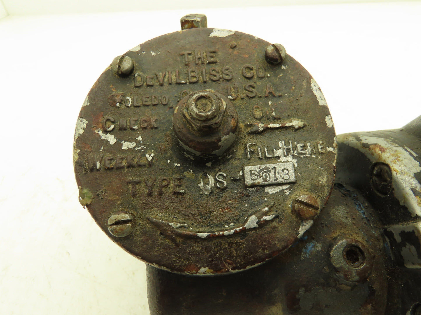 Devilbiss QS-5013 Pneumatic Air Motor Agitator Drive Paint Pot Mixer