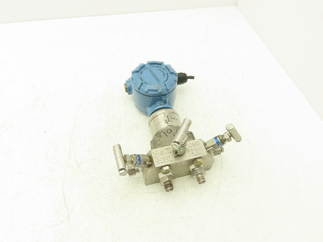 Rosemount 3051S Coplanar Pressure Transmitter 11-42VDC 0-75" H2O Hart Protocol