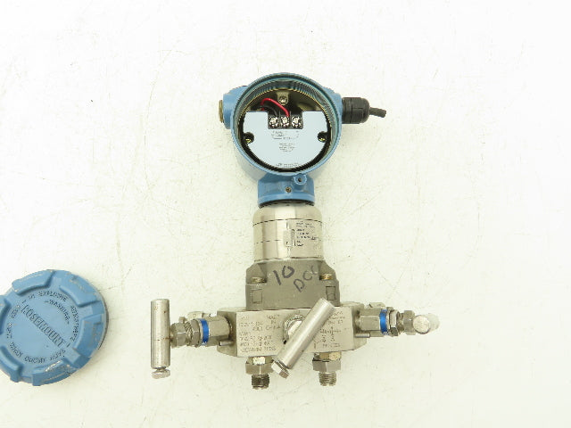 Rosemount 3051S Coplanar Pressure Transmitter 11-42VDC 0-75" H2O Hart Protocol