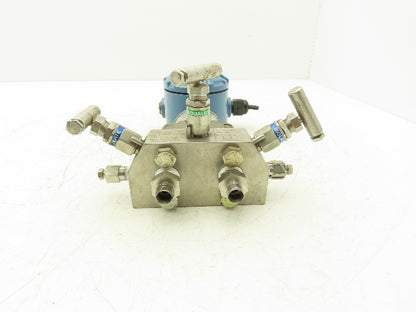 Rosemount 3051S Coplanar Pressure Transmitter 11-42VDC 0-75" H2O Hart Protocol