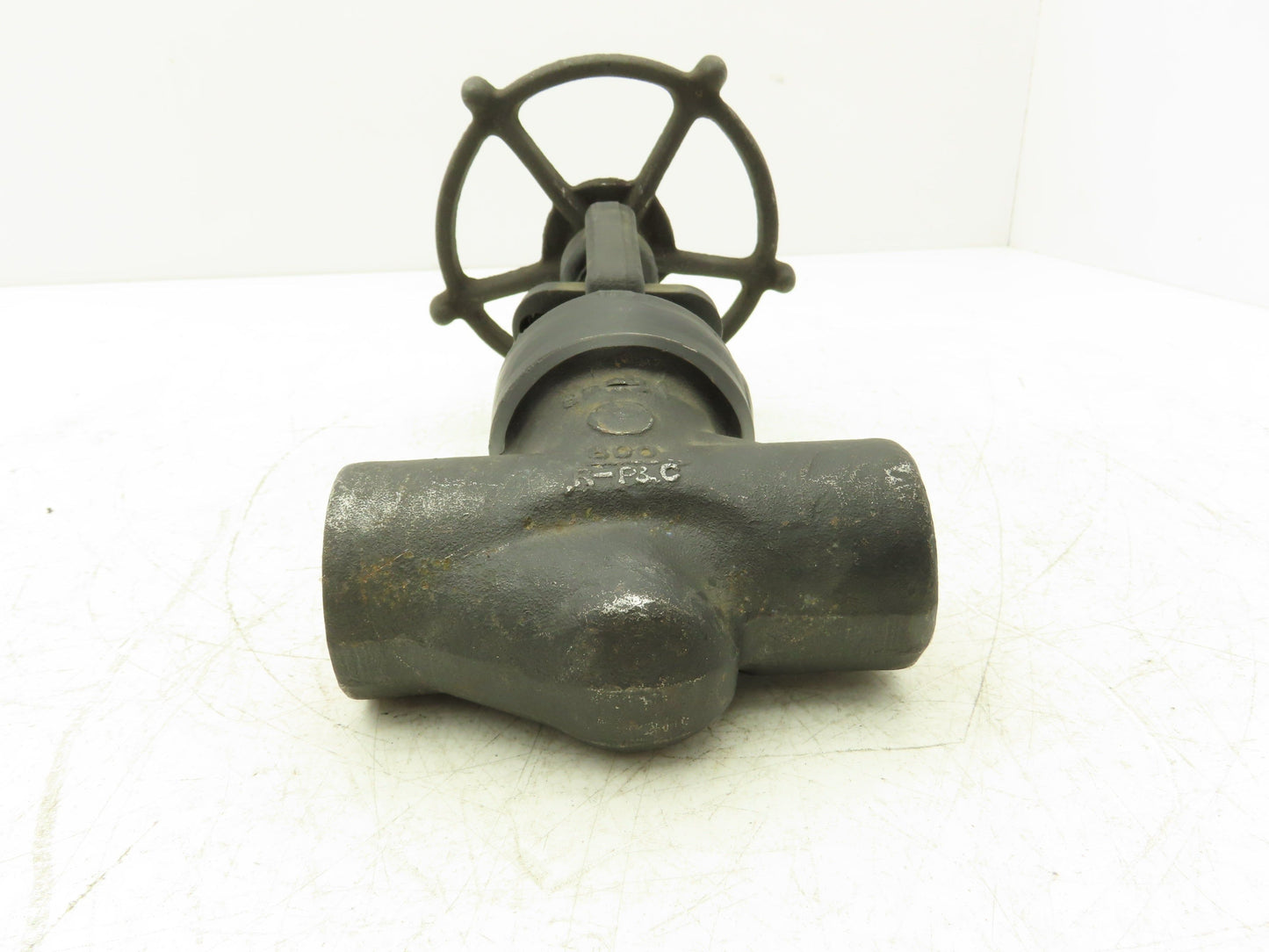 R-P&C FWB80-D Globe Valve Forged Steel 1" NPT Rising Stem