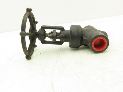 R-P&C FWB80-D Globe Valve Forged Steel 1" NPT Rising Stem