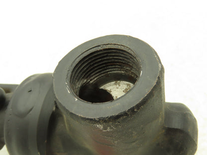 R-P&C FWB80-D Globe Valve Forged Steel 1" NPT Rising Stem