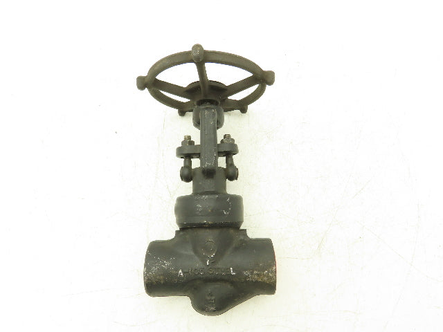 R-P&C FWB80-D Globe Valve Forged Steel 1" NPT Rising Stem