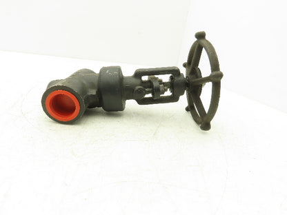 R-P&C FWB80-D Globe Valve Forged Steel 1" NPT Rising Stem