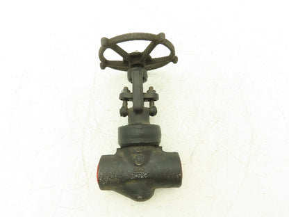 R-P&C FWB80-D Globe Valve Forged Steel 1" NPT Rising Stem