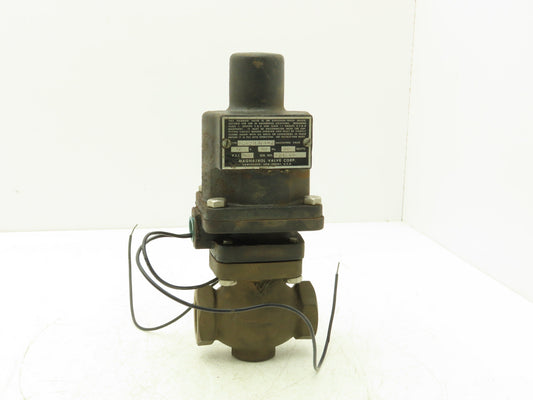 Magnatrol Valve Corp FE131LR64-Z Solenoid Valve 2-Way 500 PSI 1" NPT NO 120V