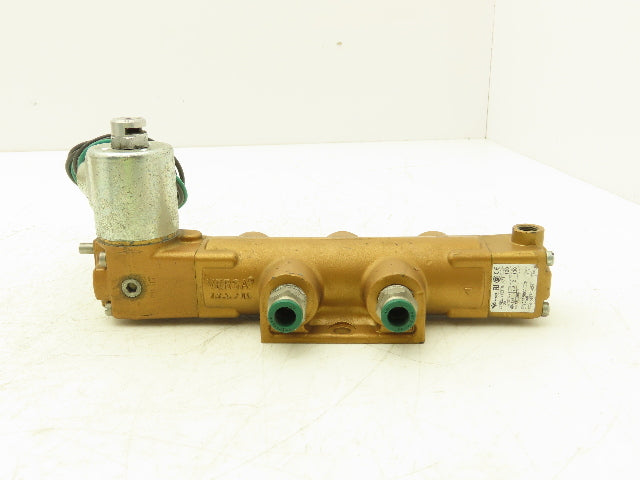 Versa VKG-4402-M-U-A1 Solenoid Valve Pneumatic 4-Way 40-175 PSI 120V