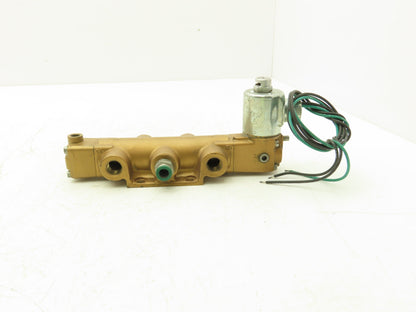 Versa VKG-4402-M-U-A1 Solenoid Valve Pneumatic 4-Way 40-175 PSI 120V