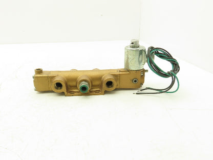 Versa VKG-4402-M-U-A1 Solenoid Valve Pneumatic 4-Way 40-175 PSI 120V