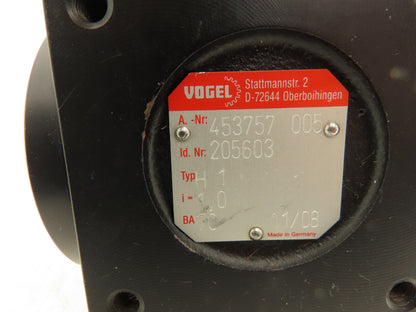 Vogel H1 Bevel Gear Drive 1:1 Gearbox 18mm Hollow Shaft Output