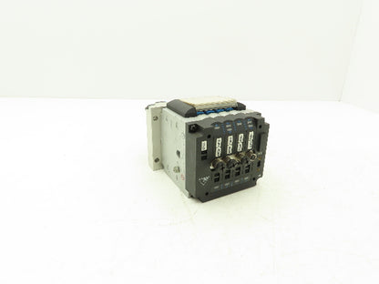 Festo 10P-14-4C-A0-R-Y-4M+PTB 4-Station Solenoid Valve Manifold 24VDC CPV14-M1H