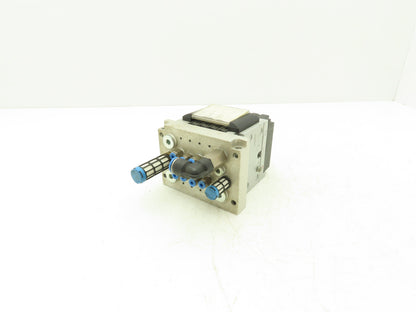 Festo 10P-14-4C-A0-R-Y-4M+PTB 4-Station Solenoid Valve Manifold 24VDC CPV14-M1H