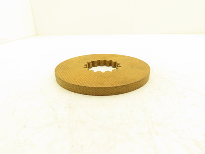 Brake Friction Disc 6-3/4" OD 2-3/8" ID Minor 2-13/16" ID Major 15-Spline 1/2" W