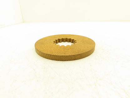 Brake Friction Disc 6-3/4" OD 2-3/8" ID Minor 2-13/16" ID Major 15-Spline 1/2" W