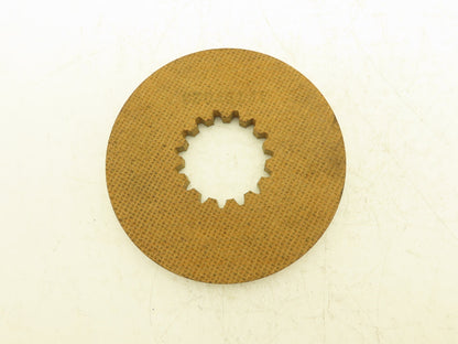 Brake Friction Disc 6-3/4" OD 2-3/8" ID Minor 2-13/16" ID Major 15-Spline 1/2" W