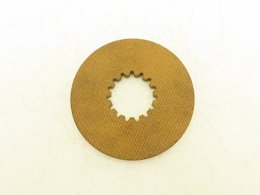 Brake Friction Disc 6-3/4" OD 2-3/8" ID Minor 2-13/16" ID Major 15-Spline 1/2" W