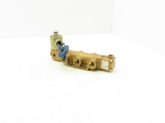 Versa VKG-4402-M-U-A1 Solenoid Valve Pneumatic 4-Way 40-175 PSI 120V