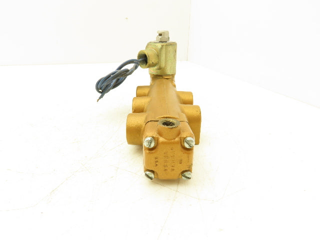 Versa VKG-4402-M-U-A1 Solenoid Valve Pneumatic 4-Way 40-175 PSI 120V