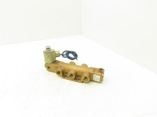 Versa VKG-4402-M-U-A1 Solenoid Valve Pneumatic 4-Way 40-175 PSI 120V