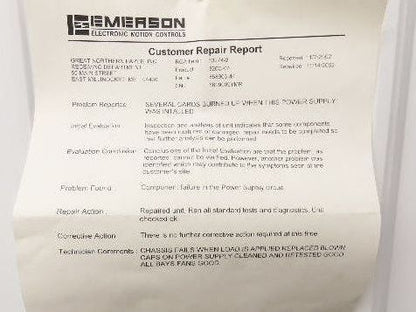 Camco 320C-04 Chassis 320 Programmable Motion Controller Chassis