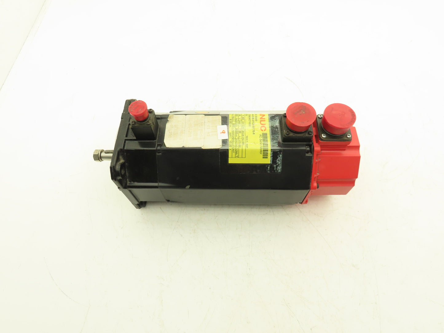 Fanuc A06B-0128-B175-R AC Servo Motor 114V 3PH 3000 RPM -Encoder A860-0360-V501