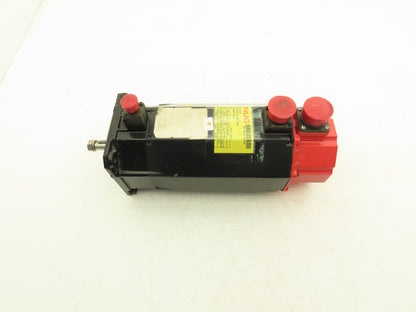 Fanuc A06B-0128-B175-R AC Servo Motor 114V 3PH 3000 RPM -Encoder A860-0360-V501