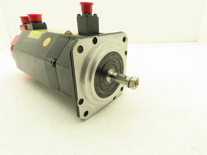 Fanuc A06B-0128-B175-R AC Servo Motor 114V 3PH 3000 RPM -Encoder A860-0360-V501