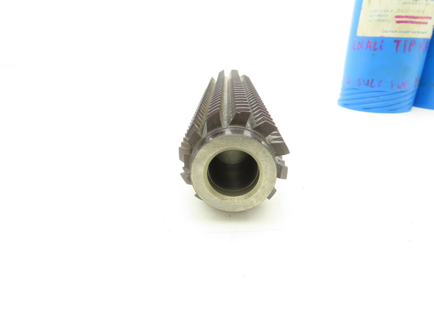 Gleason 34ZC-1404 Gear Hob Cutter 19mm Bore 162mm OAL 25° NPA LA.2°35' RH